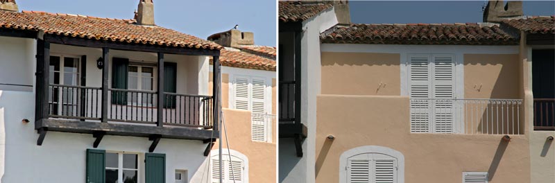 Fenetres de port grimaud