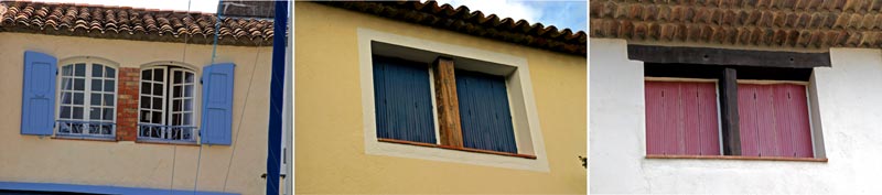 Fenetres a Port Grimaud