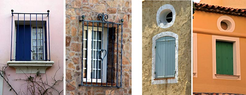 Fenetres de Port-Grimaud