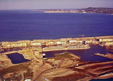 chantier port grimaud