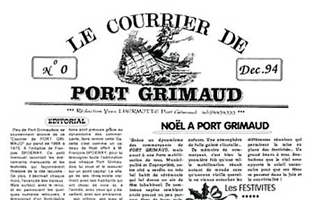 courrier port grimaud