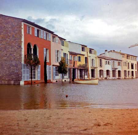 inondation à port grimaud