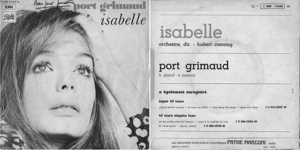 isabelle de Funes chante Port Grimaud